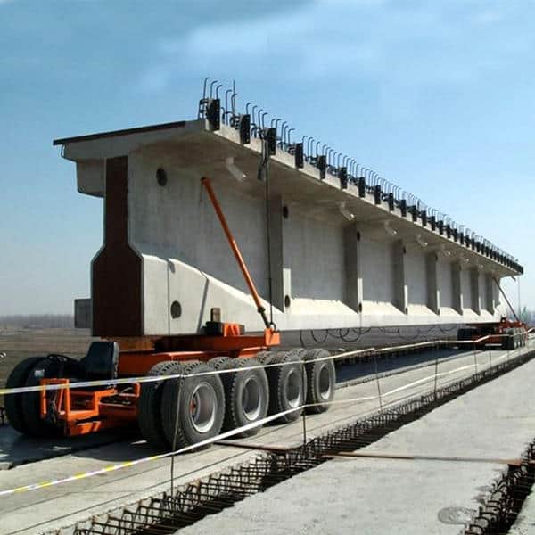 Heavy-Duty Articulated Beam Transporter | Bridge Logistics