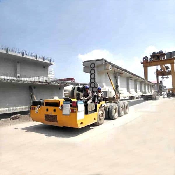 Heavy-Duty Articulated Beam Transporter | Bridge Logistics
