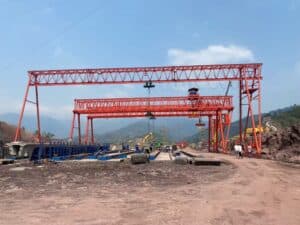Truss-Type Beam Lifting Gantry Crane