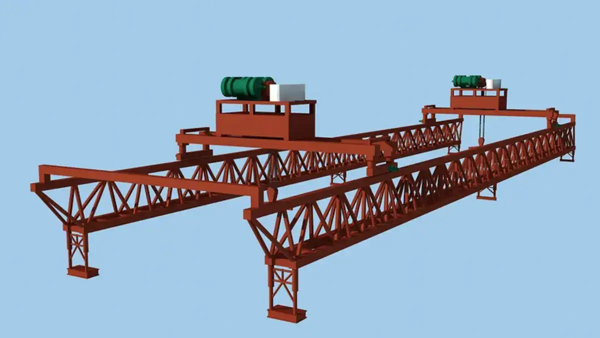 Bridge Launching Gantry Movement System