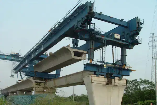 Gantry Pelancaran Jambatan Girder Berganda