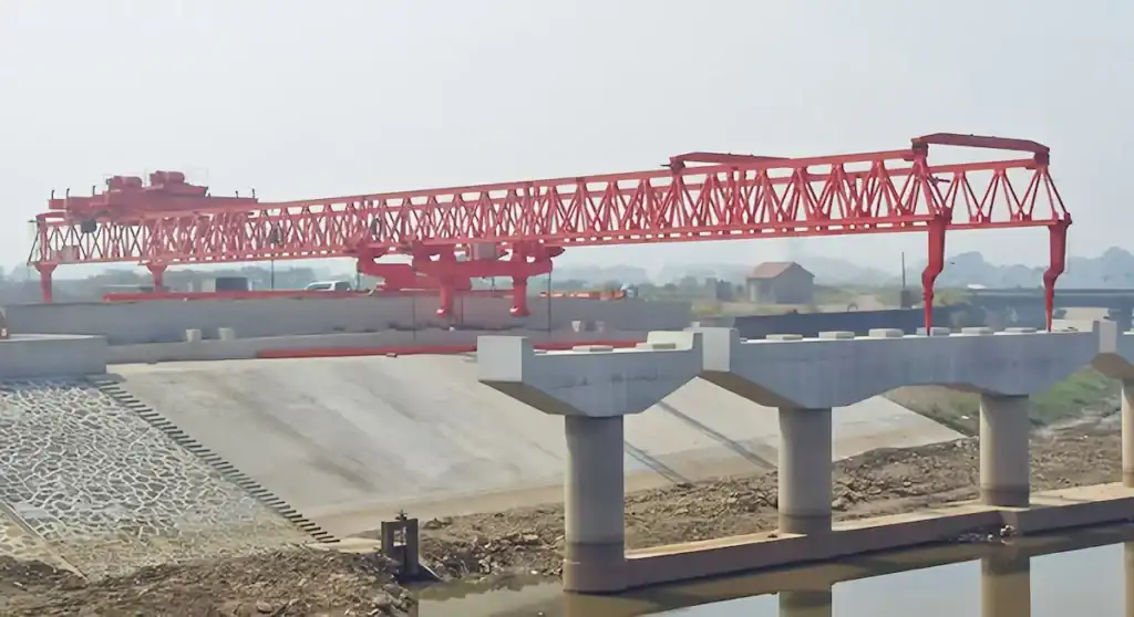 180 Ton Bridge Girder Launcher for Highway Project in Indonesia