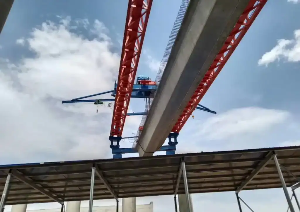 Portique de lancement de pont de 200 tonnes en Indonésie