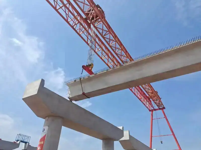 HSCRANE Advantages in Bridge Girder Erection
