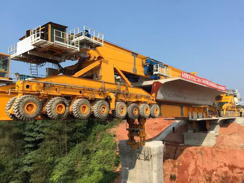 HSCRANE Advantages in Bridge Girder Erection