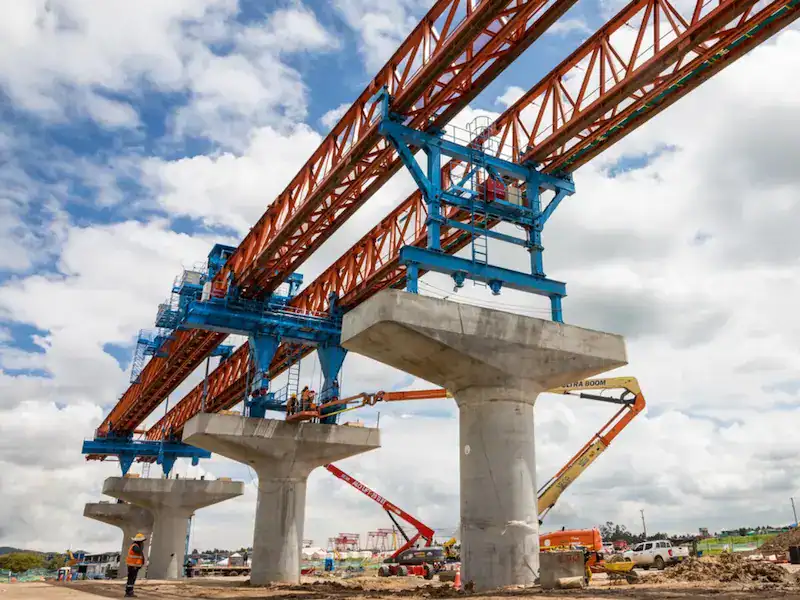 HSCRANE Advantages in Bridge Girder Erection