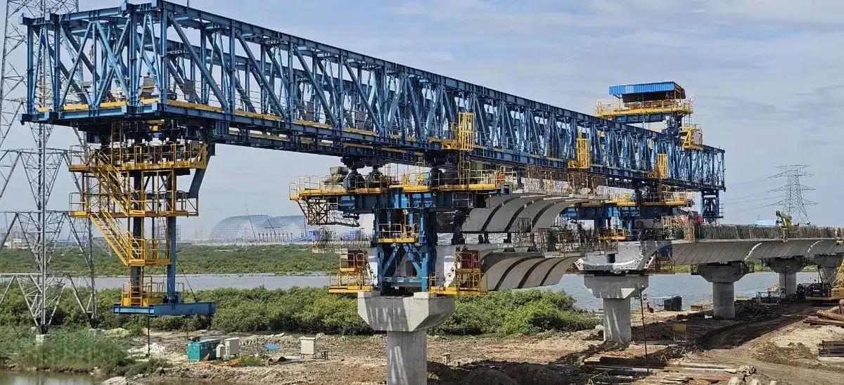bridge launching gantry