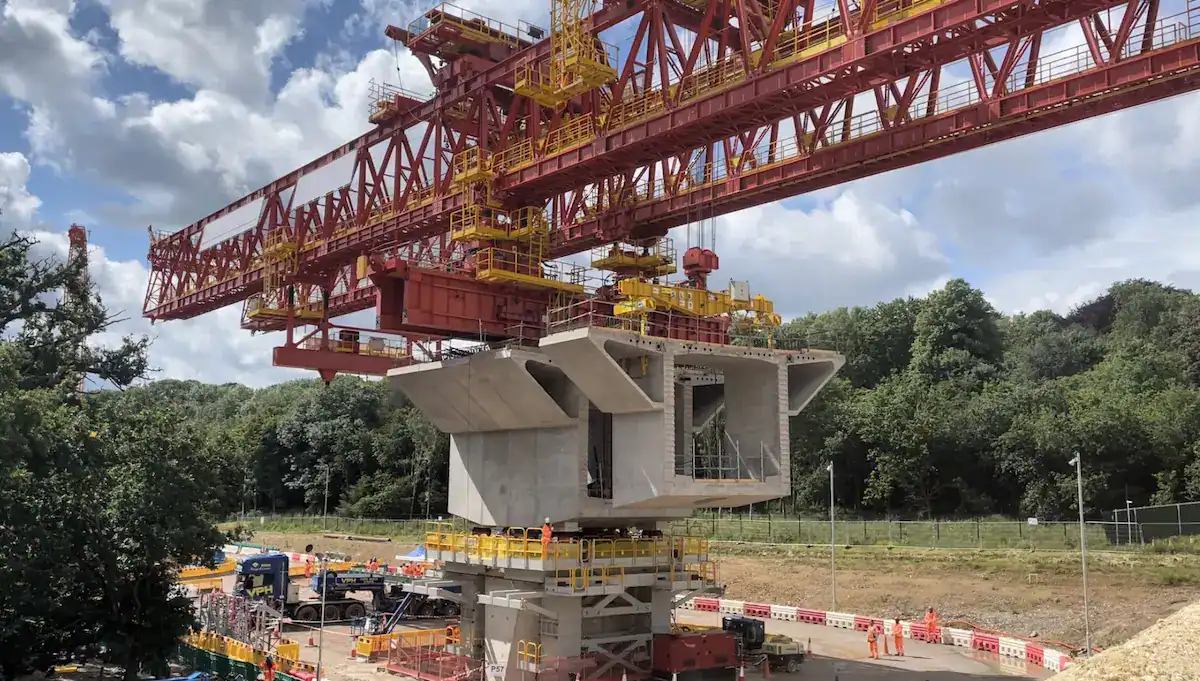Bridge Launching Gantry Traveling Speed