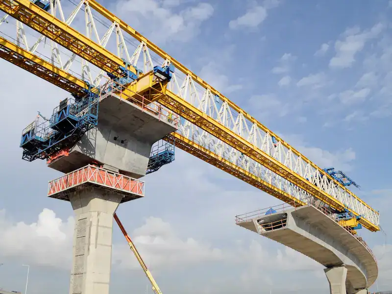 HSCRANE Bridge Girder Launcher