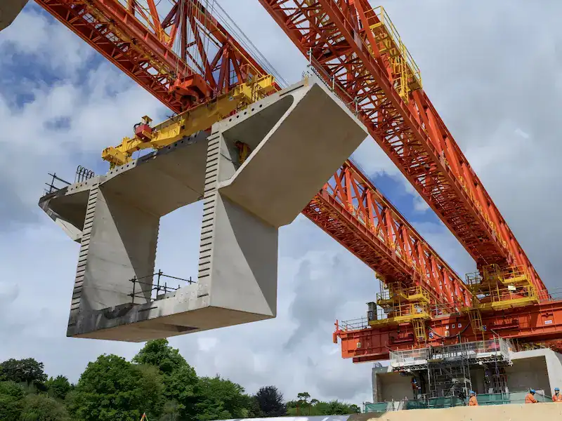 HSCRANE Bridge Launching Gantry