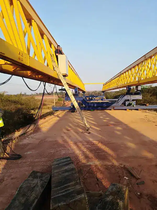 On-Site Assembly, Rigorous Commissioning, and First Span Hole Crossing