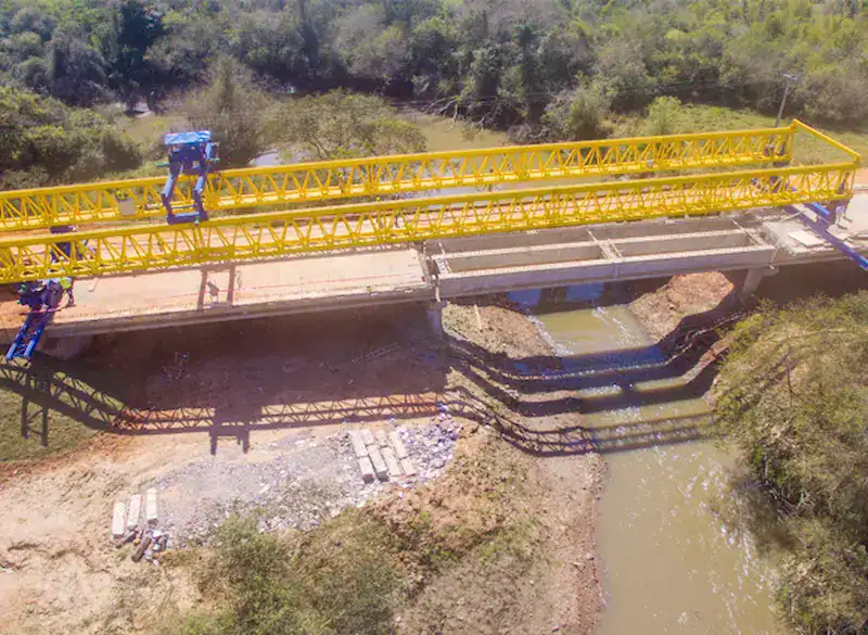 Classic Export Case: 150t Bridge Launching Gantry Delivery to Indonesia
