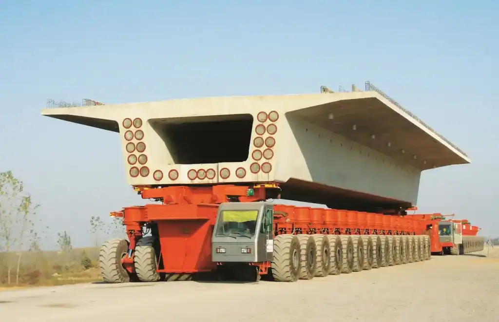 What parameters are needed for beam transporter load calculation?