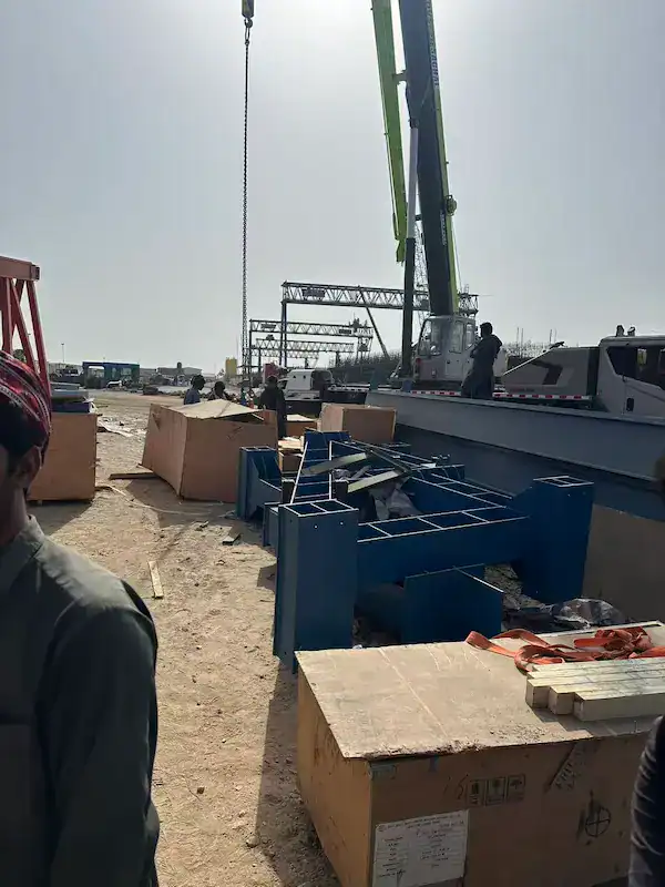 Core technical specifications of the bridge girder launcher