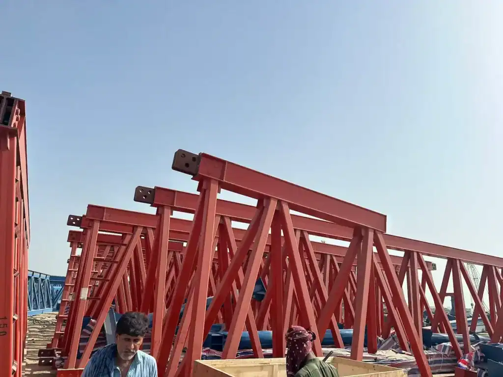 HSCRANE 220T Bridge Girder Launcher Successfully Installed in Pakistan