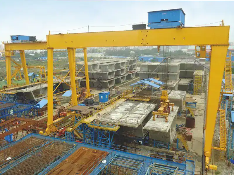 HSBRIDGE Large Precast Beam Yard Lifting Solutions