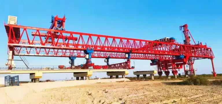 Successful Installation of HSBRIDGE 300t Bridge Launching Gantry in Indonesia
