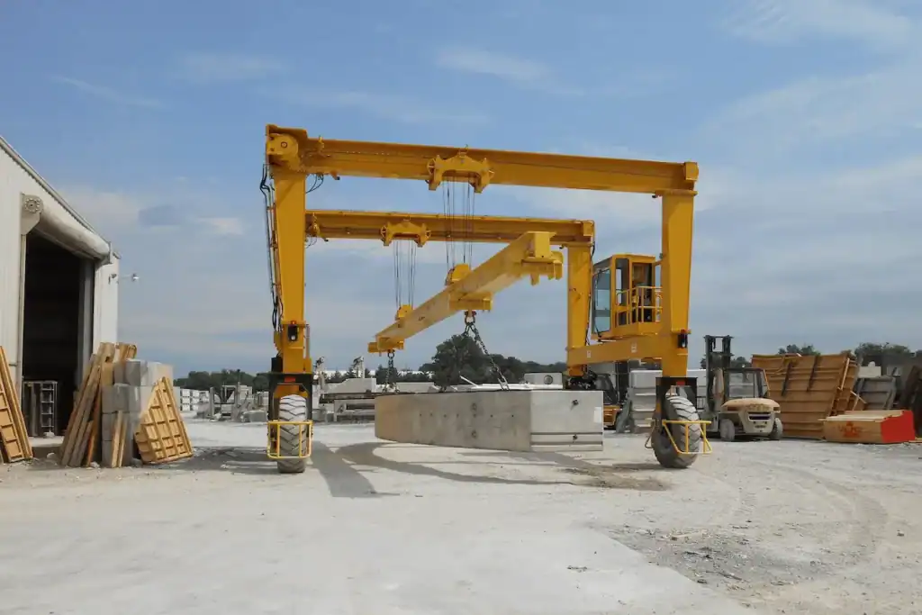 When Is a Straddle Carrier Ideal for a Precast Beam Yard?