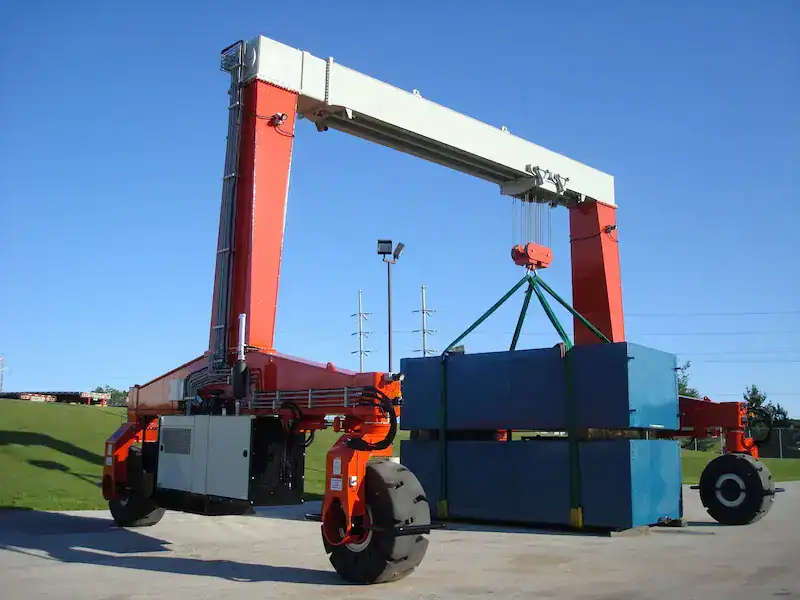HSBRIDGE 50t straddle carrier Solution