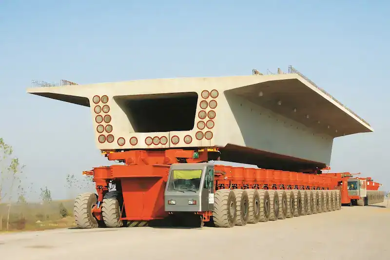 Precast yard interior
