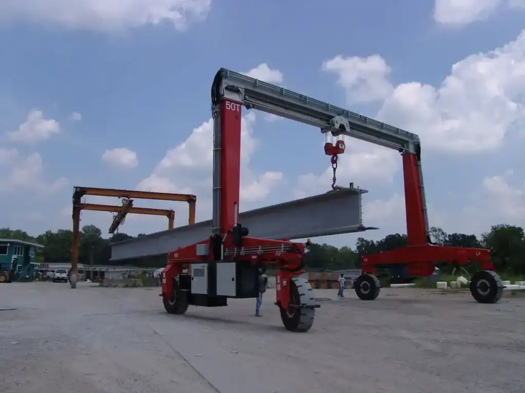50t straddle carrier Technical Parameters Table