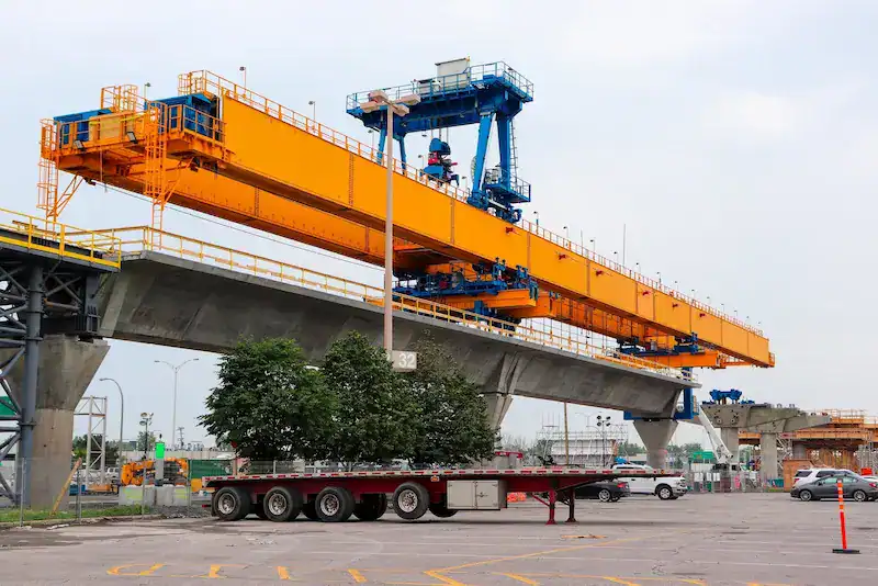 Product Advantages of HSBRIDGE Bridge Launching Gantry